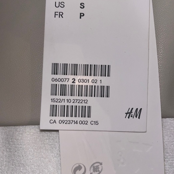 H&M Small beige leather coat - Picture 5 of 5